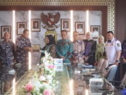 Wali Kota Bandar Lampung Terima Audiensi Danlanal Lampung