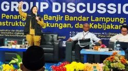 Kapasitas Sungai Menurun, Ancaman Banjir Terus Mengintai Bandar Lampung