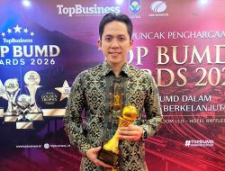 Perumda Tirta Jasa Lampung Selatan Raih Bintang 4 TOP BUMD Awards 2026