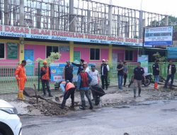 Satgas Gabungan Kebut Normalisasi Drainase di Sejumlah Wilayah Bandar Lampung