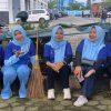 Bersih-Bersih Kantor hingga Tata Taman, Pegawai DPRD Lamsel Antusias Ikuti Gertak Helau