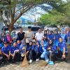 Gertak Helau di DPRD Lamsel Semakin Semarak, Bupati Egi Ikut Bersihkan Lingkungan