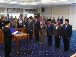 Pemprov Lampung Lantik 6 Pejabat Strategis, Tekankan Profesionalisme ASN