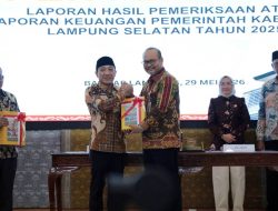 Era Egi-Syaiful Bawa Lampung Selatan Pertahankan WTP Ke-10 Kalinya
