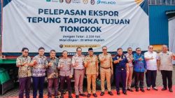 Pemprov Lampung Dorong Nilai Tambah, Ribuan Ton Tapioka Diekspor ke Tiongkok