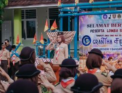 Pramuka se-Lampung Meriahkan Grantha Fest 41 di SMAN 1 Bandar Lampung