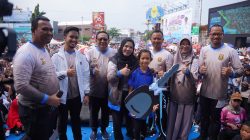 Jalan Sehat HUT Ke-344 Bandar Lampung, Penjual Makanan Ringan Asal Kemiling Bawa Pulang Daihatsu Sigra